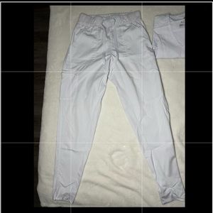 Adar Scrub Bottoms White; Size S, XS